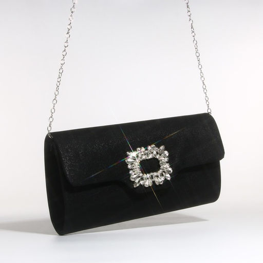 Сумка-клатч на магните, цвет чёрный - Simaland фото 2