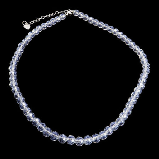 Бусы хрусталь, алмазная огранка Серебрянный дождь 6мм - Сандаловый дом фото 2