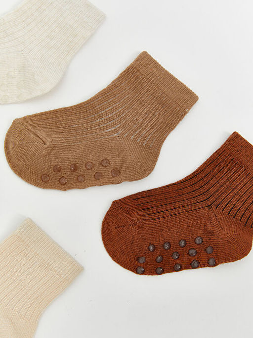 Desenli Erkek Bebek Soket ?orap 5li