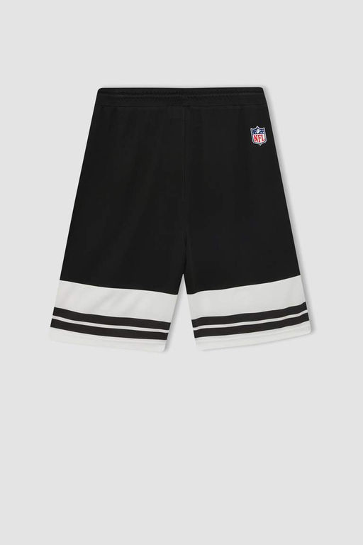 DeFactoFit Короткие шорты из плотной ткани NFL Las Vegas Raiders стандартного кроя  фото 10