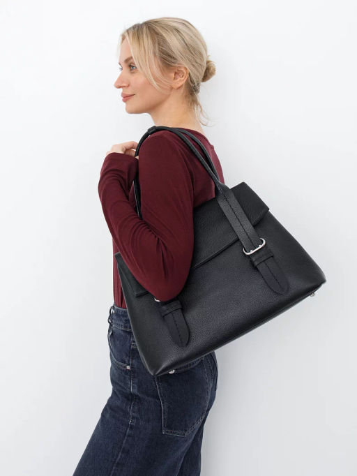 Сумка 1092-1MP black  Polina&Eiterou