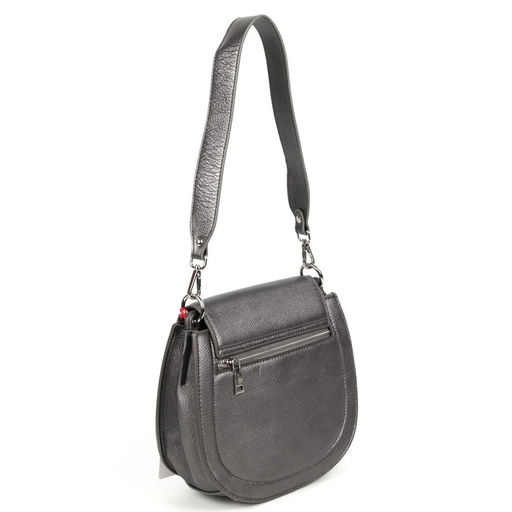 Женская кожаная сумка Sergio Valentini SV-768 Ган Колор фото 3