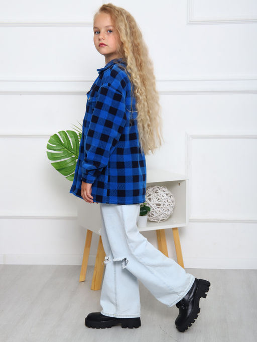 РБ013 Рубашка Мейн (синий) - Милаша фото 7