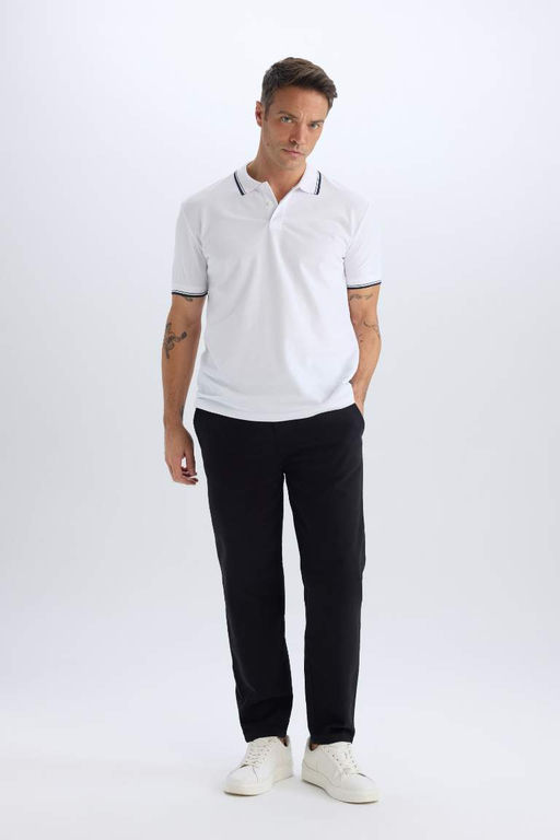Regular Fit Normal Kesim Yazl?k Pamuklu Jogger Pantolon - Defacto фото 2