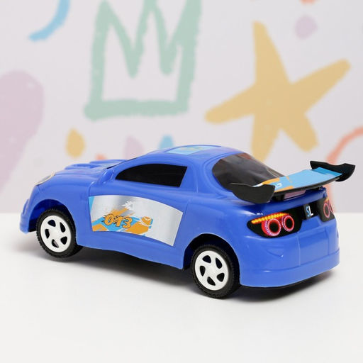 Машина гоночная, пластмассовая, 15 х 7 х 5 см, МИКС - UzToy фото 2