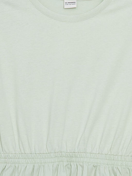 Bisiklet Yaka K?z ?ocuk Elbise