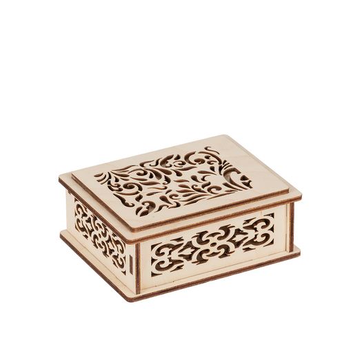 Заготовка для декорирования Mr. Carving ВК-019 Шкатулка подарочная фанера 10 х 8 х 4 см