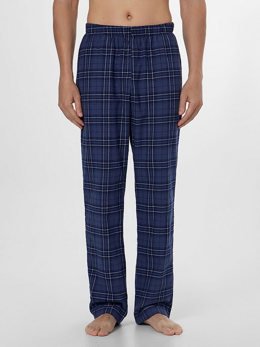 Комплект домашний мужской синий в клетку - Mark formelle фото 5