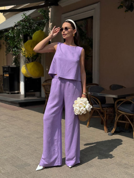 Костюм DilanaVIP 2052/1 лаванда - Dilana vip фото 9