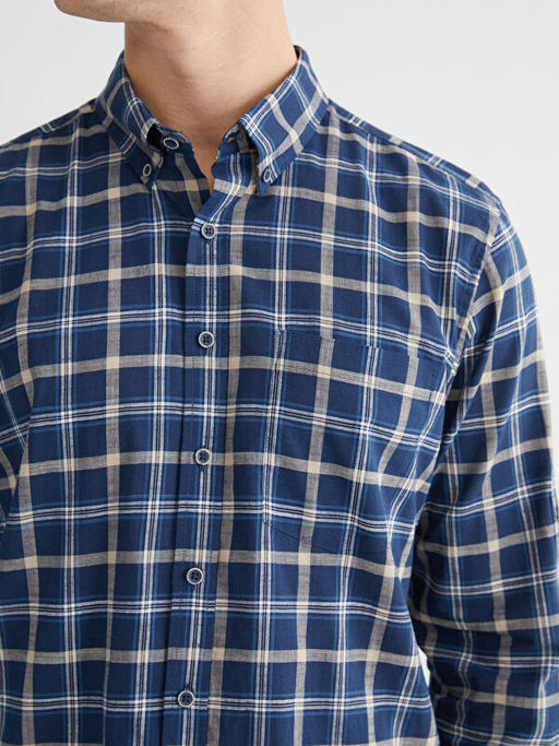 Regular Fit Ekose Erkek G?mlek