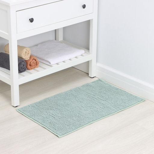 Коврик для дома LaDо́m, букли, плотность 1000 г, 50×80 см, мятный