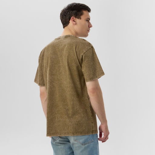 Футболка мужская MIST из вареного хлопка, зеленый, р-р M