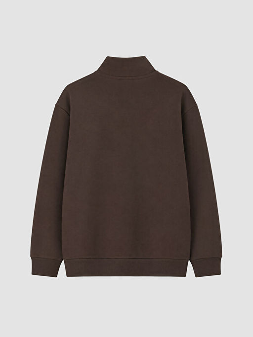 Dik Yaka Erkek Sweatshirt - Waikiki фото 3