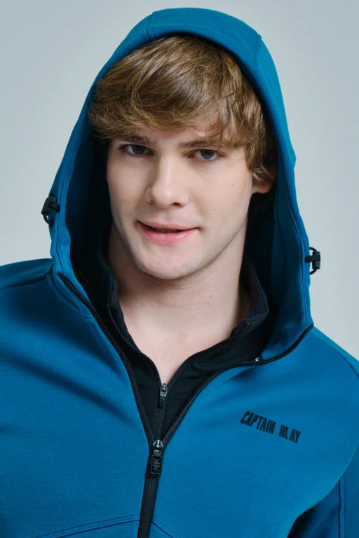 Толстовка на молнии с капюшоном Синий - Anta фото 12