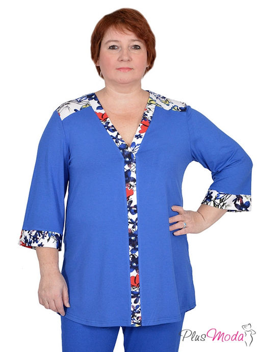 Туника Модель №198 размеры 44-80 - Plusmoda фото 3