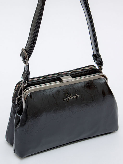 Сумка 2212-3S black Velina Fabbiana-Safenta
