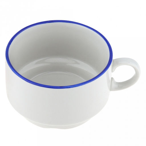 Чашка фарфоровая Озеро 250мл, д9,2см, h6,1см, форма Штабелируемая, отводка краской (Россия) - Домашняя мода фото 3