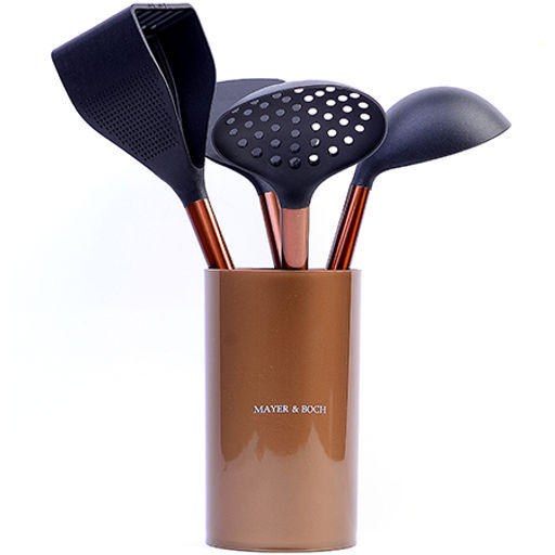 40445 Набор половников на подставке 5 пр нейлон/полипропилен MB (х6) - Mayer&boch фото 6