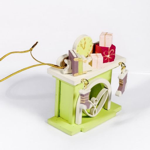 Елочная игрушка - Камин 90YY61_504 K - Idh фото 5