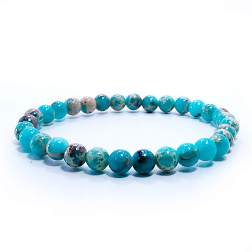 Браслет из камня Варисцит привлекает любовь и счастье в личной жизни 6мм