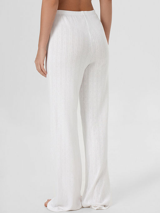 Брюки домашние женские белые - Mark formelle фото 2