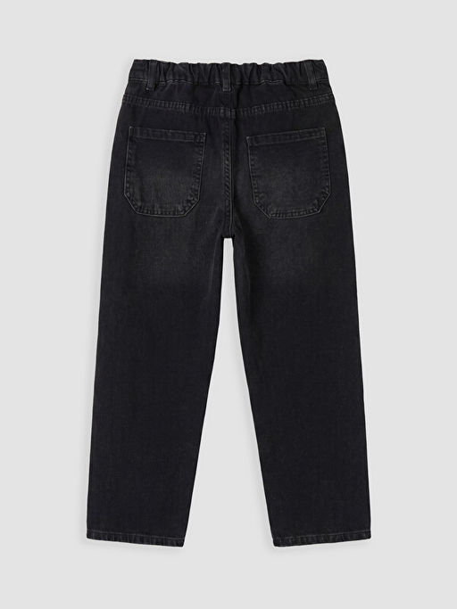 Baggy Fit Erkek ?ocuk Jean Pantolon