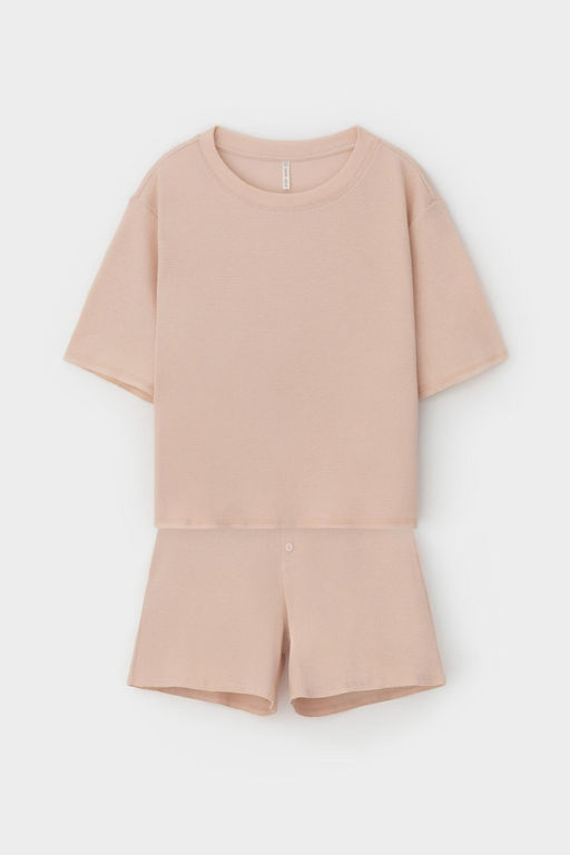 Е 20149/нюдовый беж пижама жен