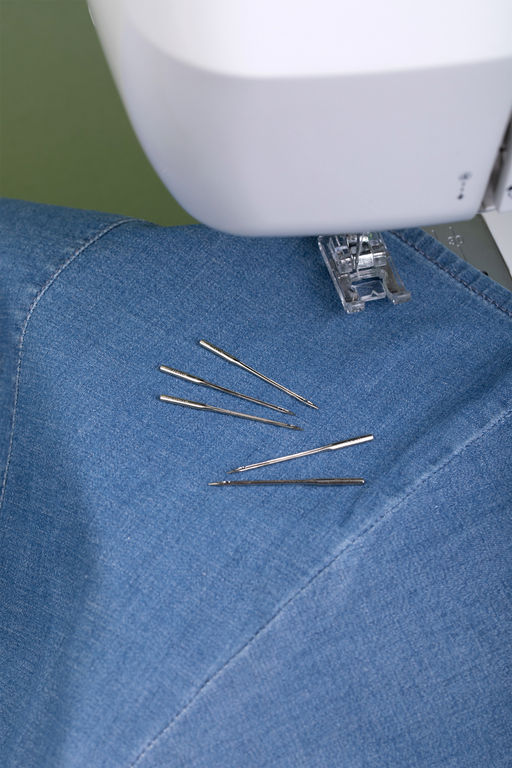 Иглы для быт. шв. машин Gamma NJ №110 для джинсы 5 шт в блистере №110