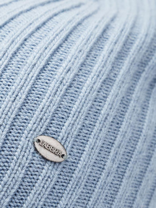 Шапка жен. анг+нейл+шерсть LB-A53045 denim blue - Labbra фото 3