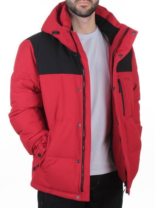 6966 RED Куртка мужская зимняя (200 гр. холлофайбер)