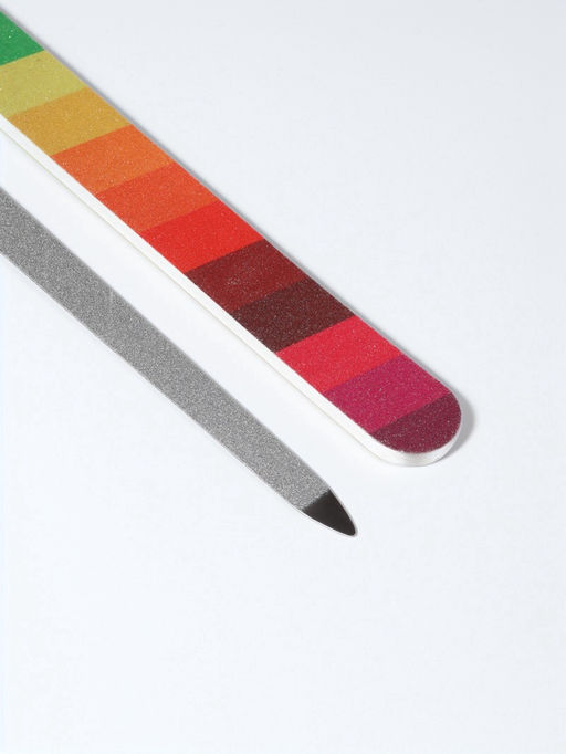 Цена за 2 шт. Набор маникюрный, 2 предмета, разноцветный