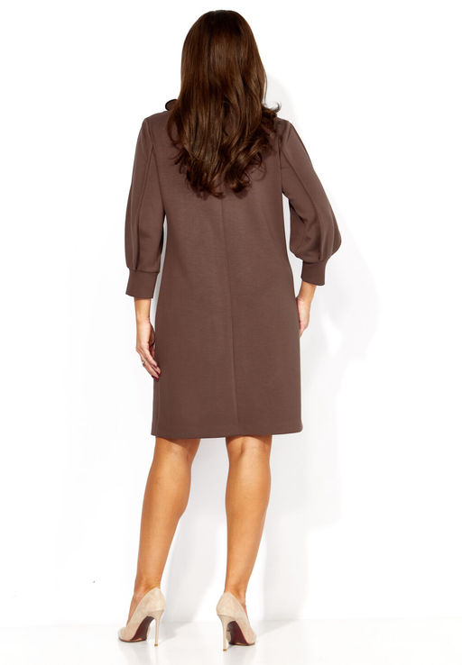 Платье ТАиЕР 1313 шоколад  фото 3