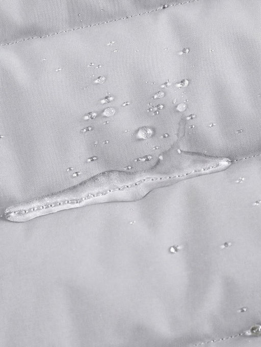 Куртка мужская удлинённая стёганая с капюшоном и графеновой подкладкой утеплитель тинсулейт