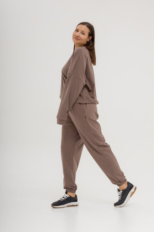 НЕ МНЕТСЯ Комплект со свитшотом ТРИКОТАЖНАЯ ФЛАНЕЛЬ - Knitka wear фото 4