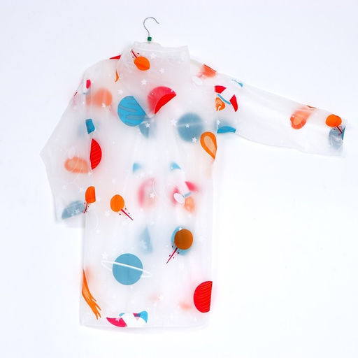 Дождевик детский «Космос»‎, 125-155 см