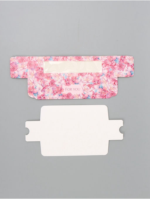 Цена за 5 шт. Коробка подарочная для макарун «Для тебя», 18×5.5×5.5 см