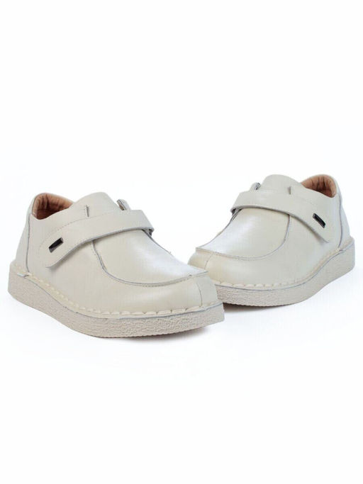 01-D7581-2 BEIGE Ботинки демисезонные женские (натуральная кожа)