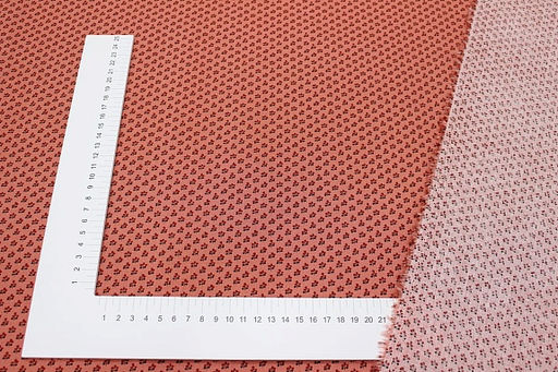 Импорт. хлопок Дорит цв.темно-лососевый, ш.1.5м, хлопок-100%, 100гр/м.кв - Купава фото 3
