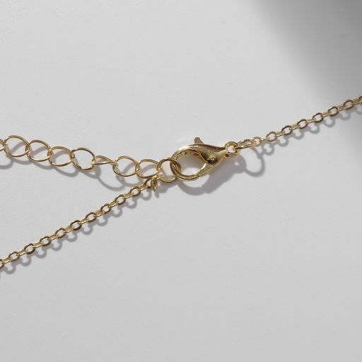 Цена за 2 шт. Кулон на цепочке «Прелесть», собака в сумке, цветной в золоте, 40 см