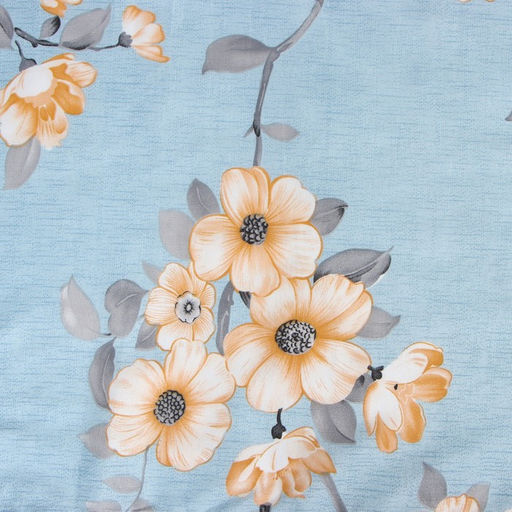 Постельное бельё 1,5сп Экономь и Я Blossom 143х215см, 145х214см, 50х70см-1шт, 60г/м2, микрофибра фото 3