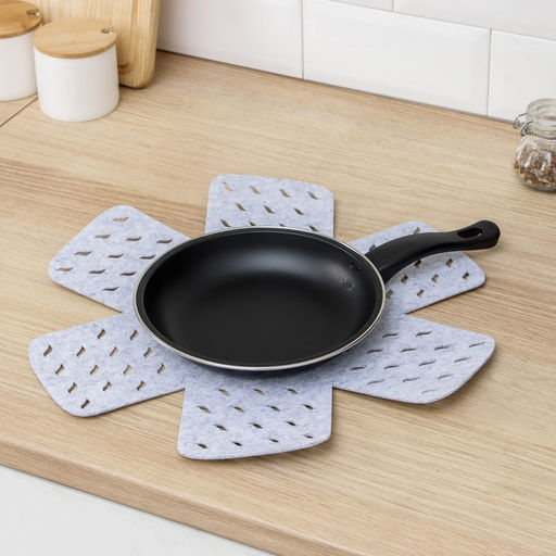 Салфетки - вкладыши для посуды Доляна «Грэй», 2 шт, 38×38 см