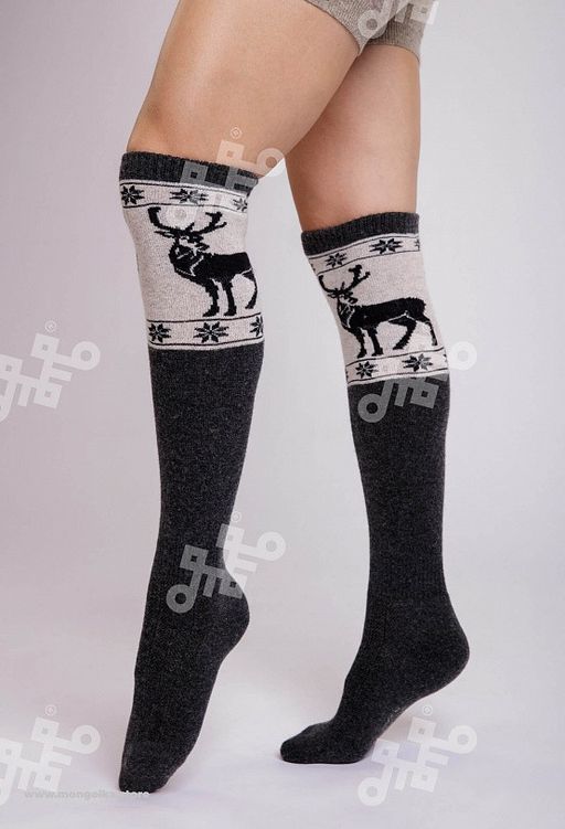 +Гольфы из монгольской шерсти  (арт. 01212)