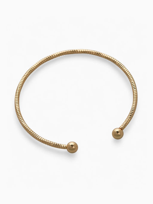 Набор 2 предмета: чокер, браслет Обруч сердце, цвет золото