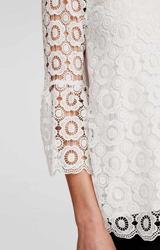 Блузка, белая - Ashley brooke фото 4