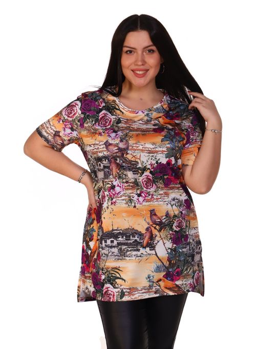 Аурика туника женская (голубой) - Lovetex фото 7