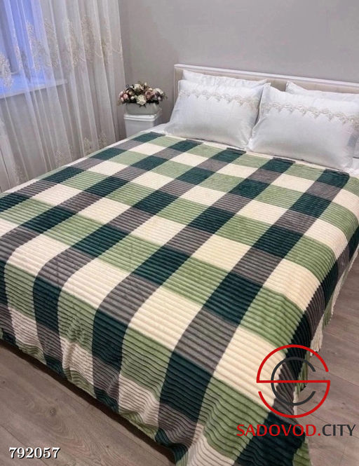 Плед для дома на диван или кровать