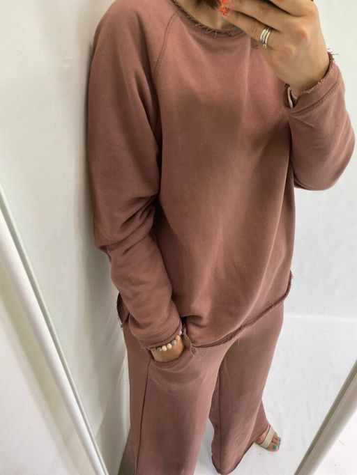 Футер 3х нитка ПЕТЛЯ Костюм женский - Knitka wear фото 5