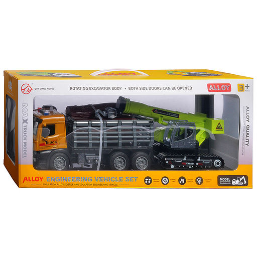 Машина "Кран мастер" в коробке