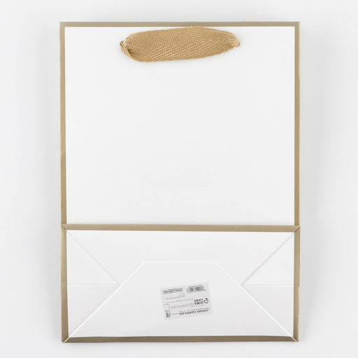 Пакет Белый, 27 х 23 х 11.5 см - Дарите счастье фото 4