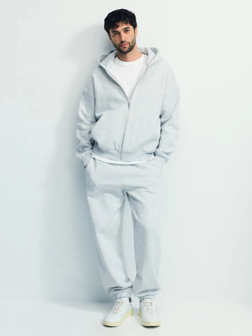 Худи relax fit на молнии / Zarina